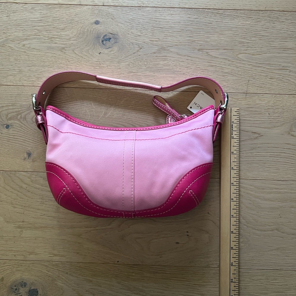 Coach Pink Shoulder Bag - Picture 5 of 10